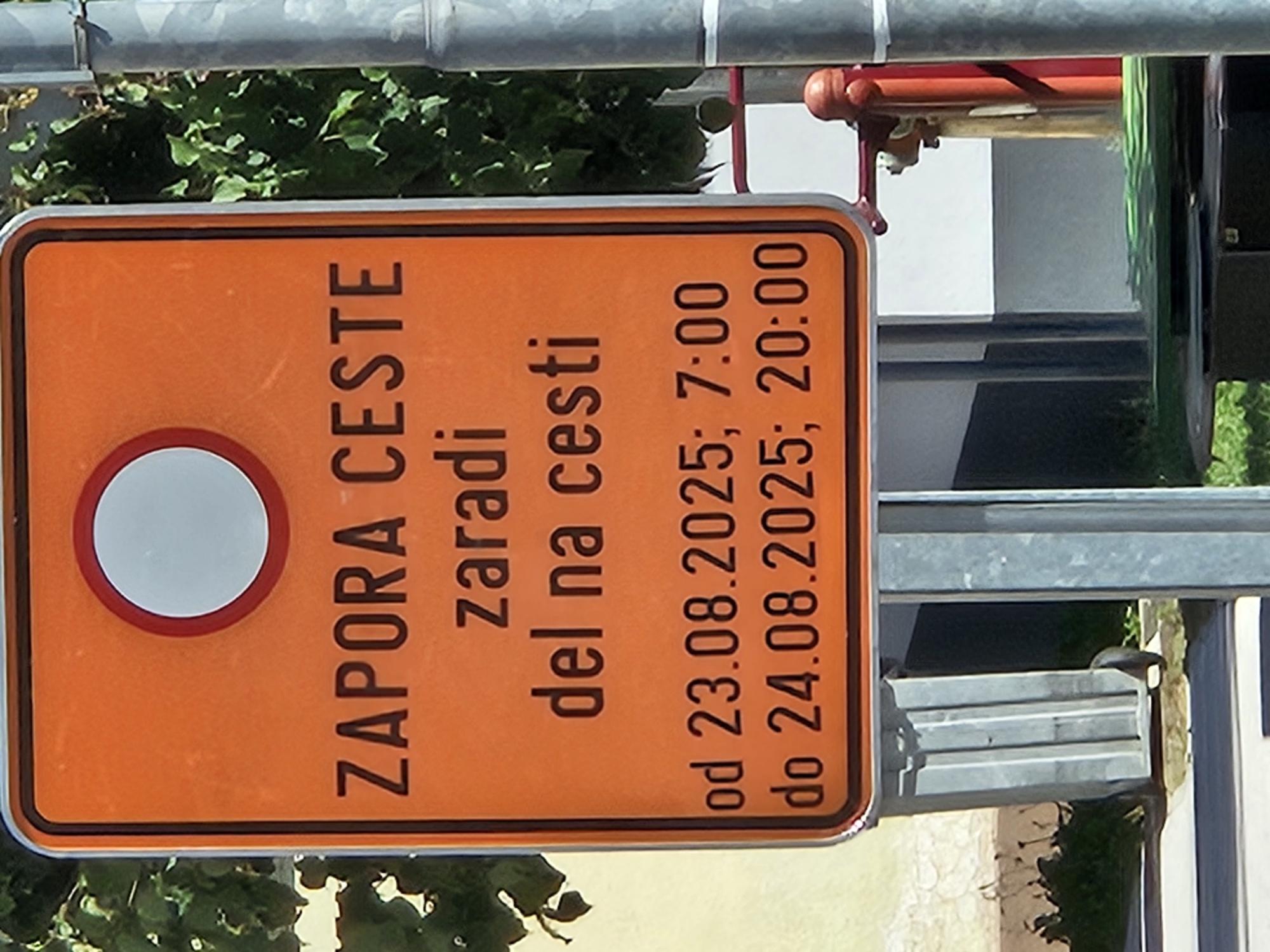 zapora mežica črna