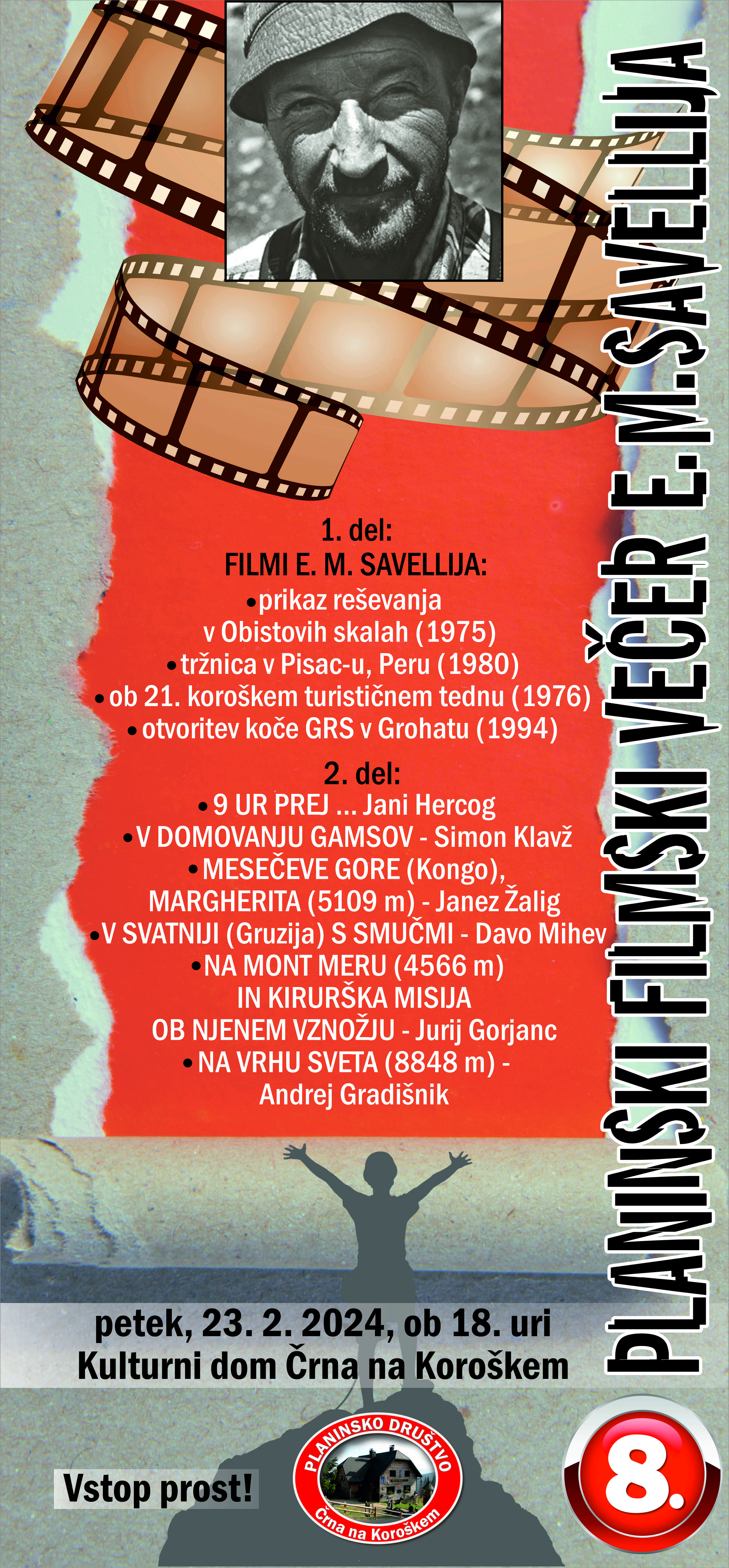 8. filmski večer 2024 plakat