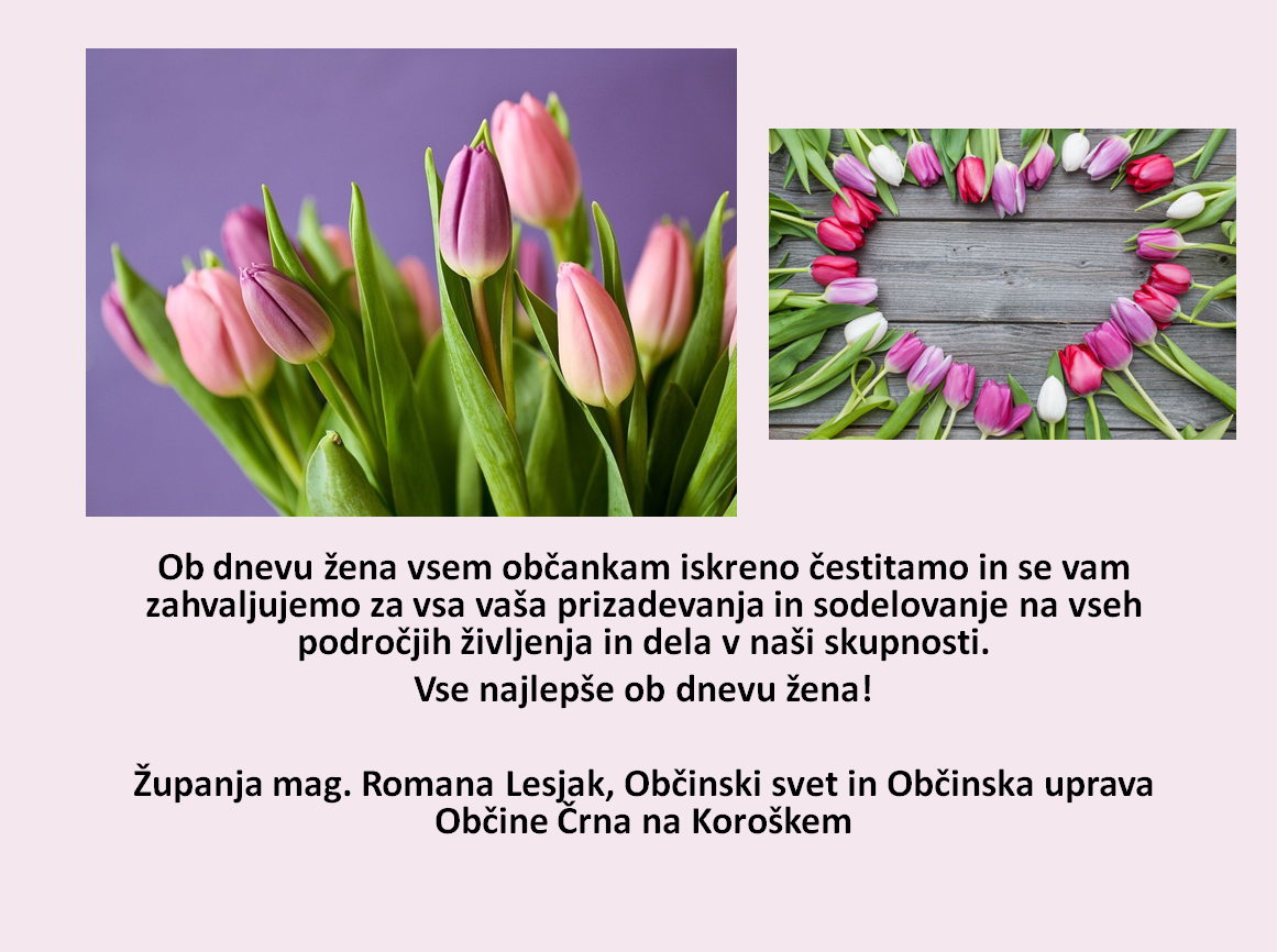 Cestitka ob dnevu zena