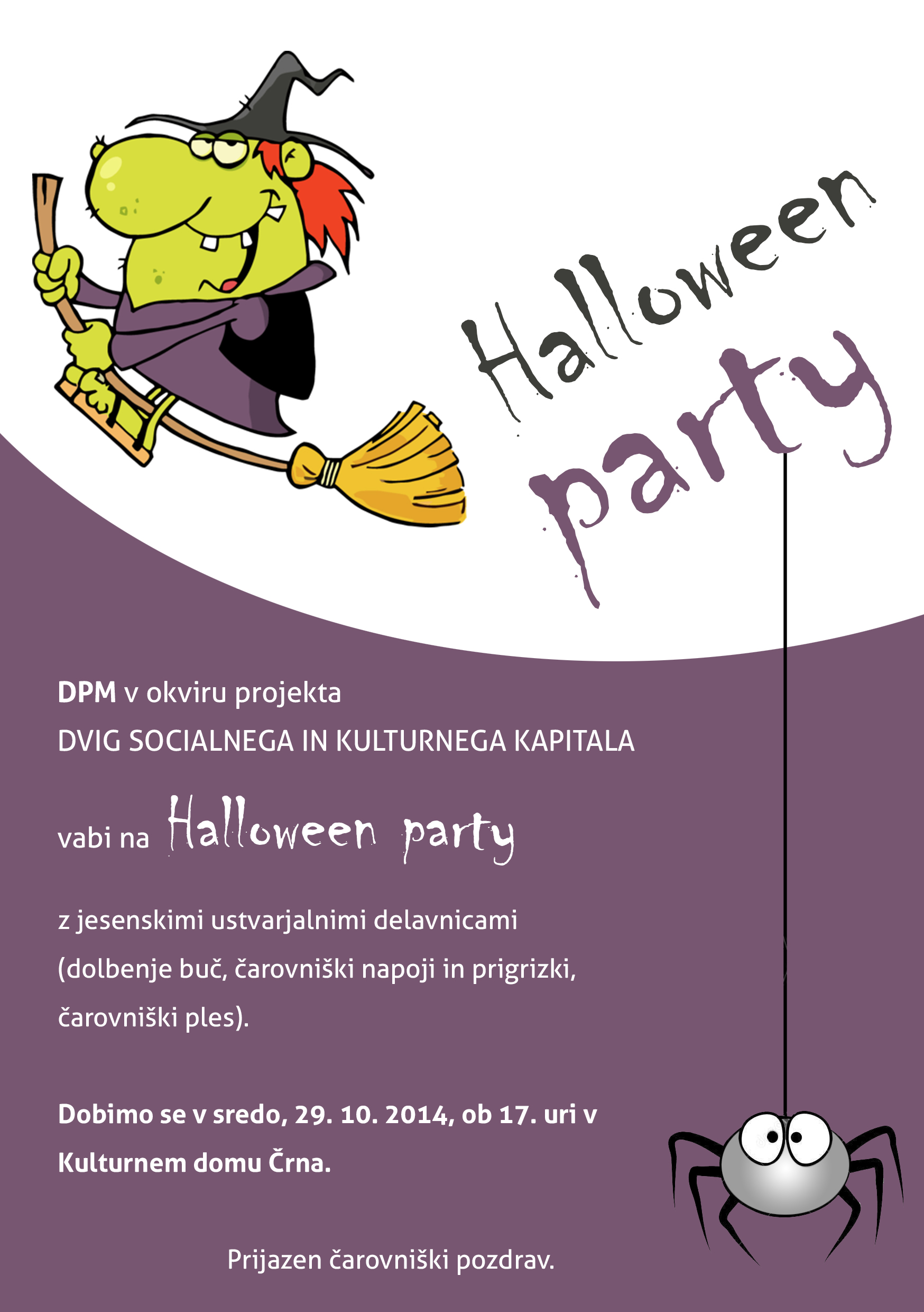 LETAK Halloween 2014 - barvni