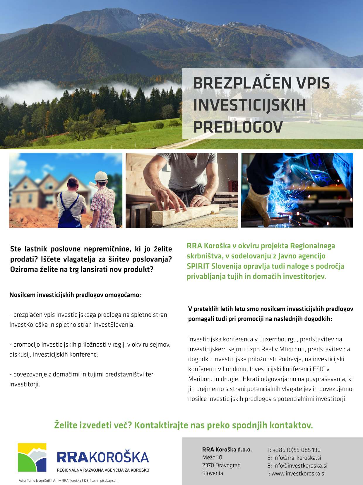 Oglas vnos inv. predlogov