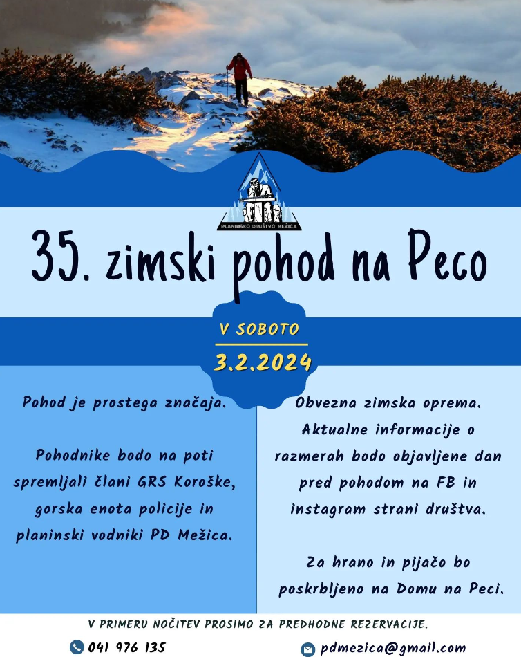Pohod na Peco 2024
