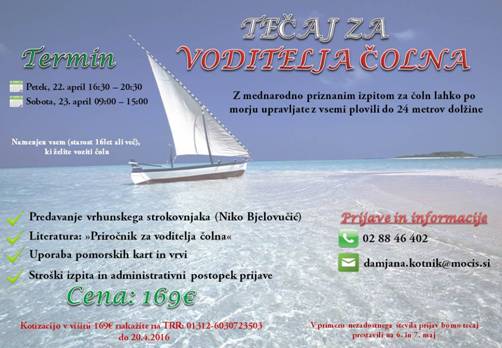 Teaj za voditelja olna