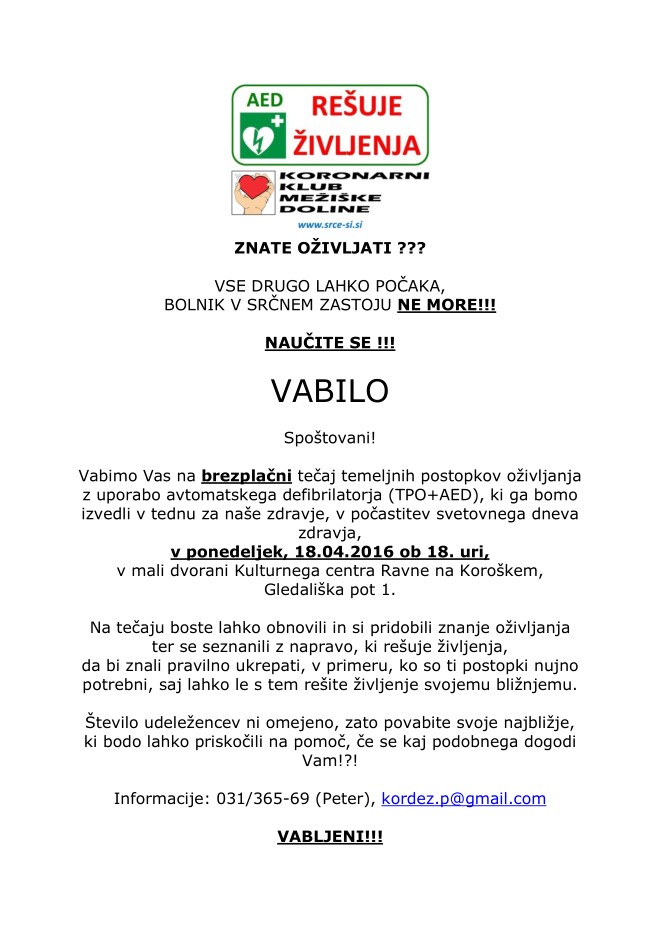 teaj oivljanja