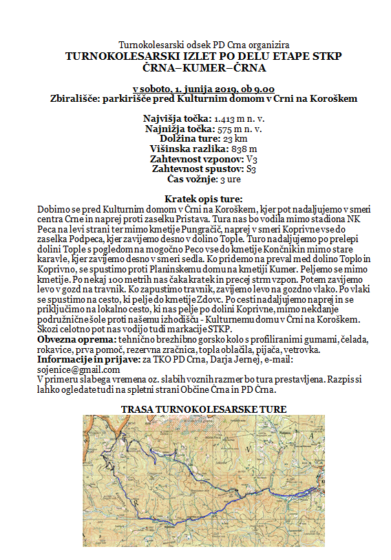 TURNO KOLESARSKI IZLET