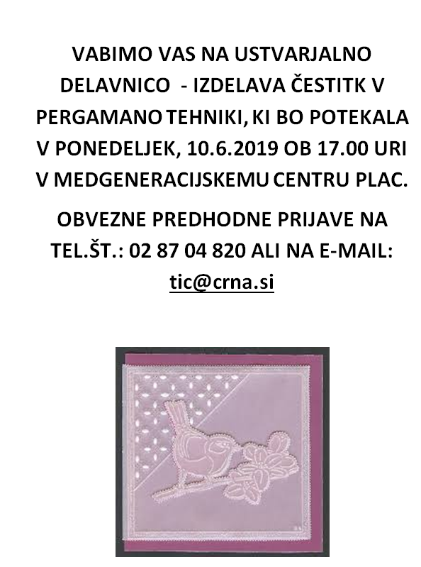 Ustvarjalna delavnica