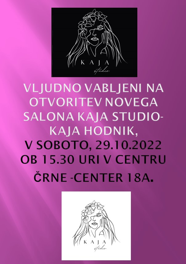 VABILO NA OTVORITEV SALONA 2