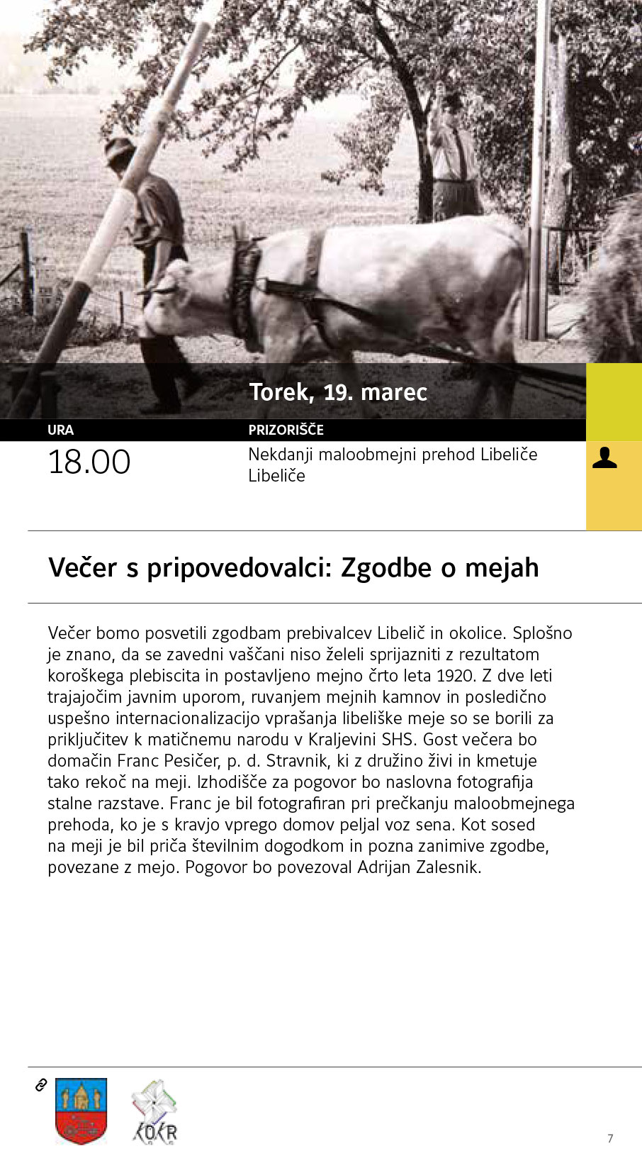 Vabilo Večer s pripovedovalci Franc Pesičer 002