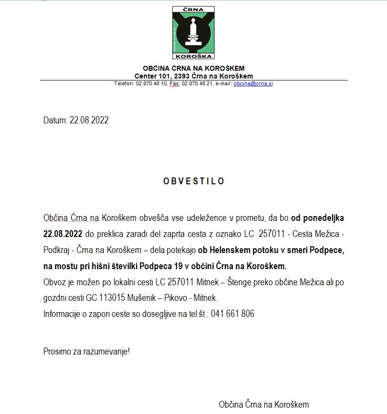 Zapora ceste