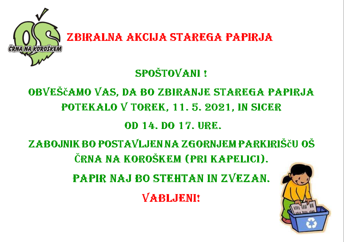 Zbiralna akcija strega papirja