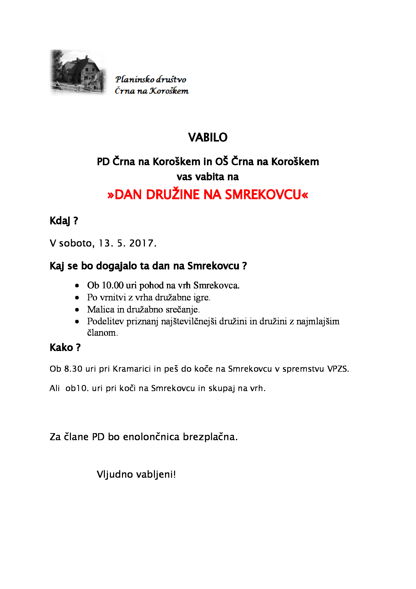 dan družin na Smrek. 2017