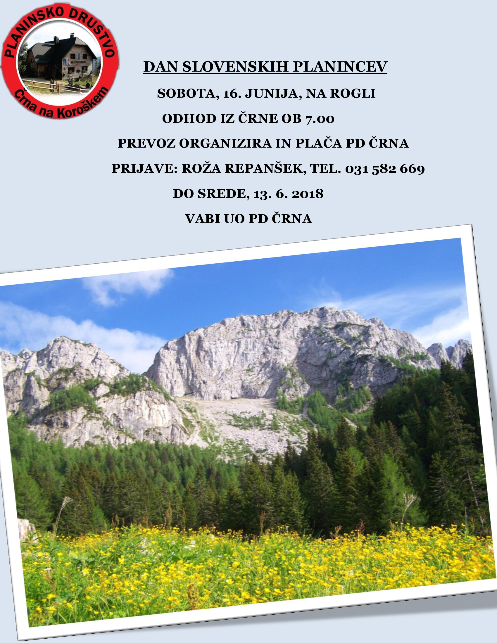 dan slovenskih planincev Rogla 18