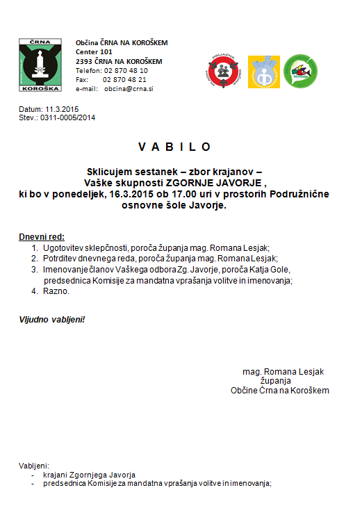 javorje