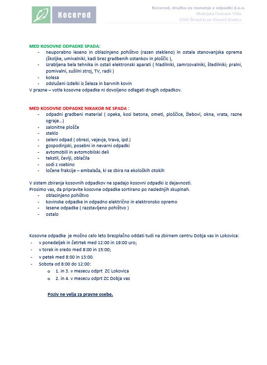 kosovni odpadki 2