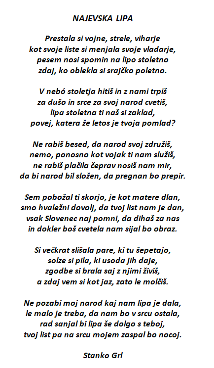 najevska lipa