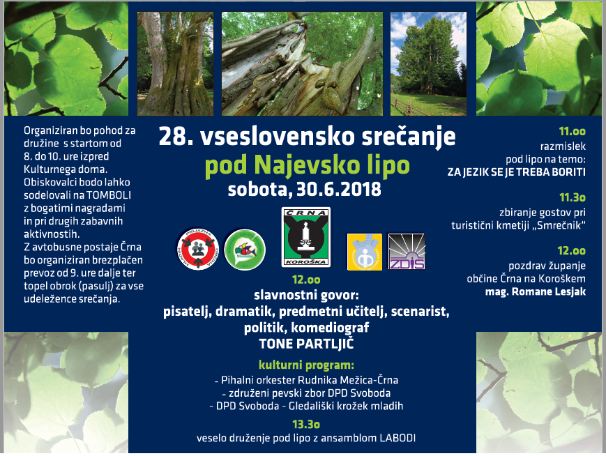 najevska lipa za objavo