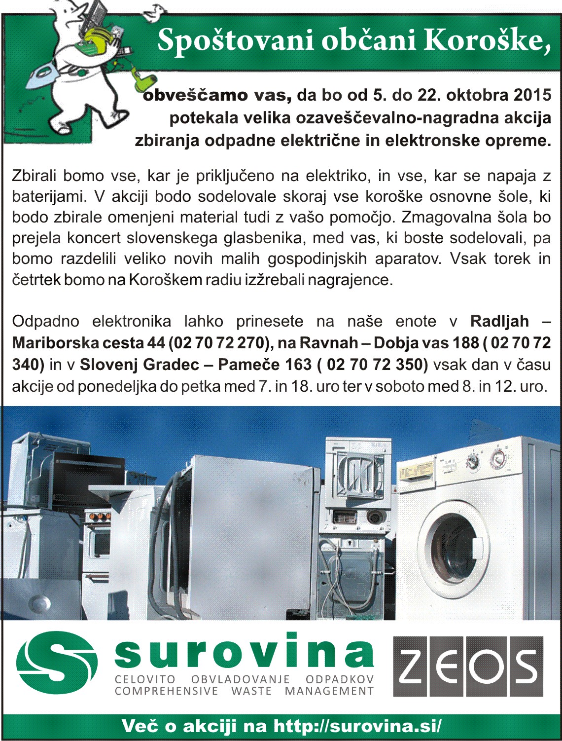 oglas vecer