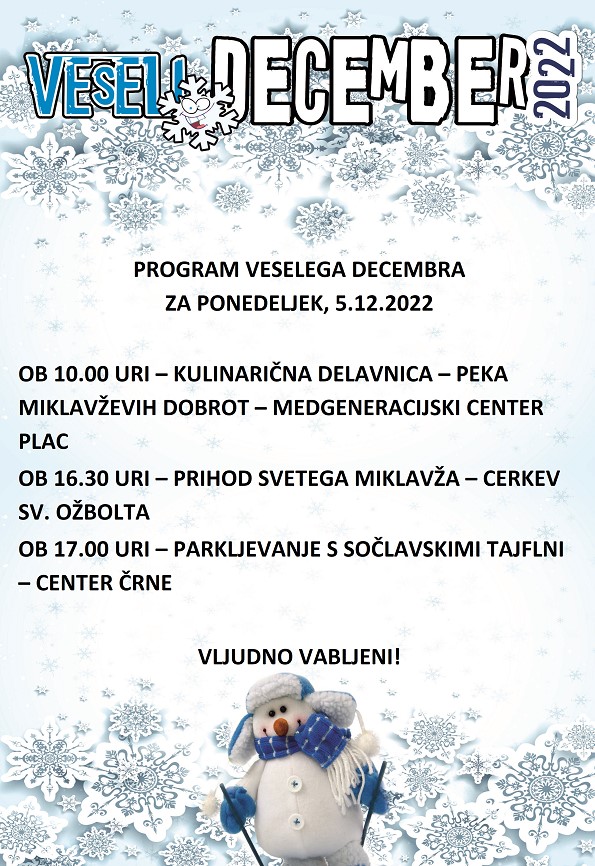program 5.12.2022
