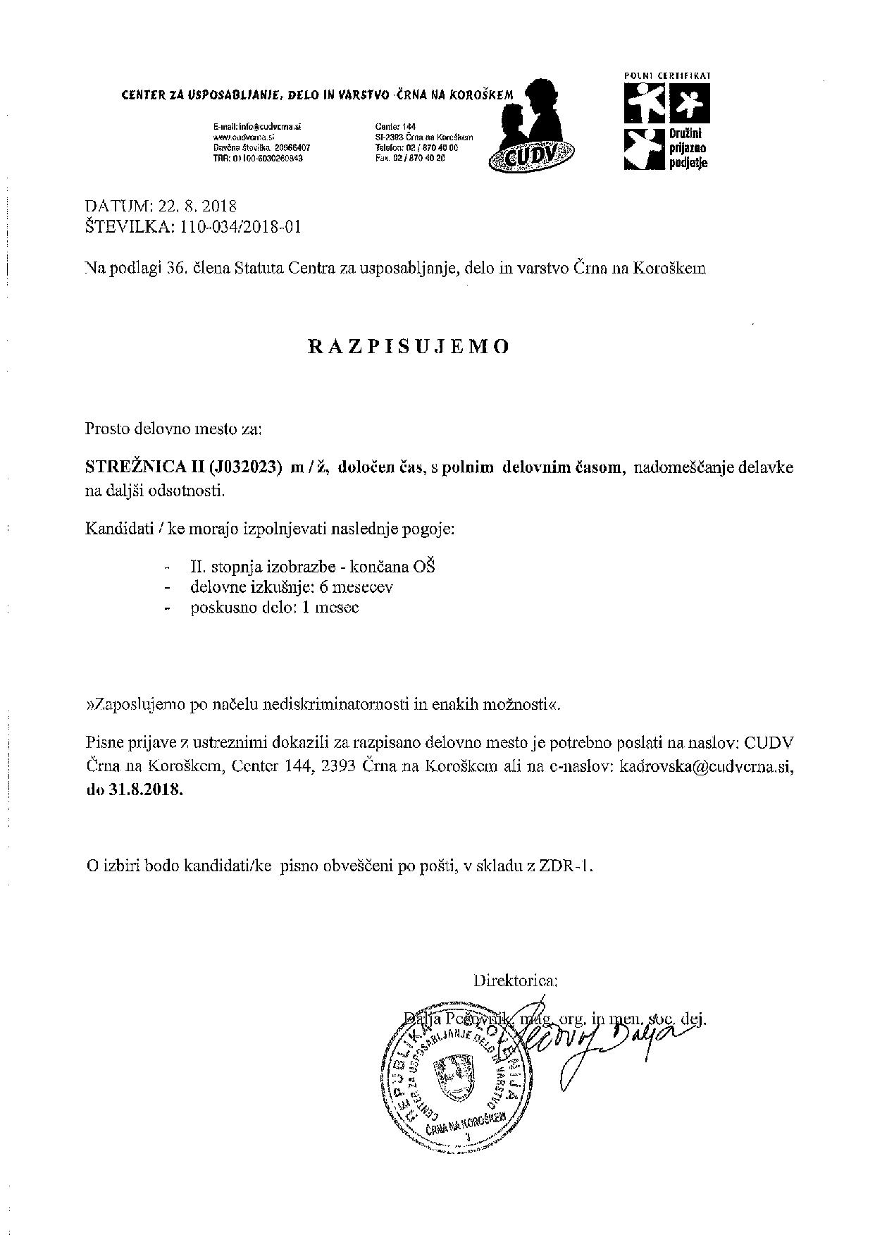 razpis strežnica page 001