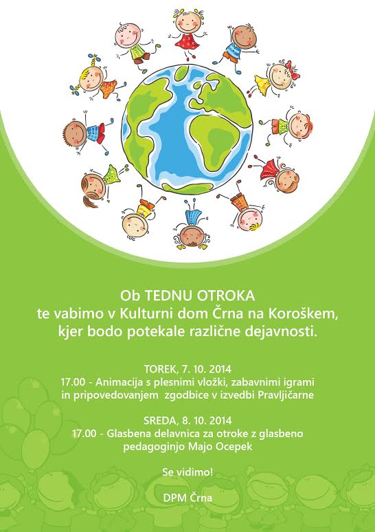 teden otroka 2014