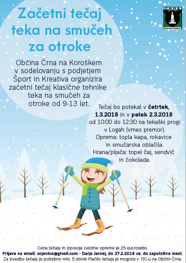 tečaj teka na smučeh