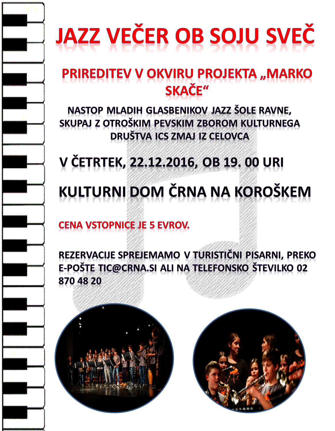 vabilo jazz večer